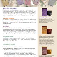 Luxury Organic Hair & Body Bars - 6 Types. Lasts a Full Month! - Subscribe & Save