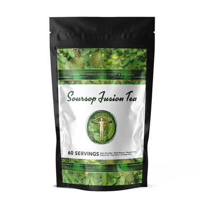 Soursop Fusion Tea - For Cellular Health, Stress, Inflammation, Energy - Subscribe & Save