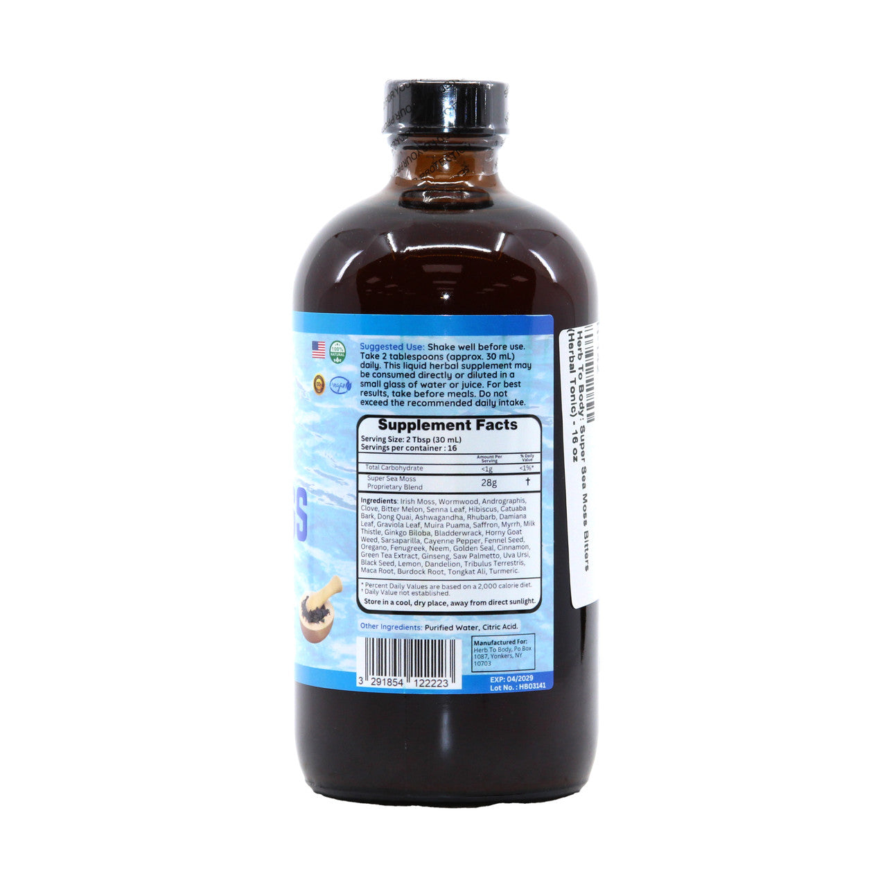 Herbal Tonics & Bitters - 7 Varieties