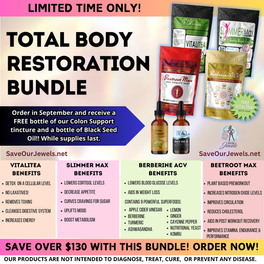 Heart Health, Metabolism & Detox Bundle - Includes Three FREE Products