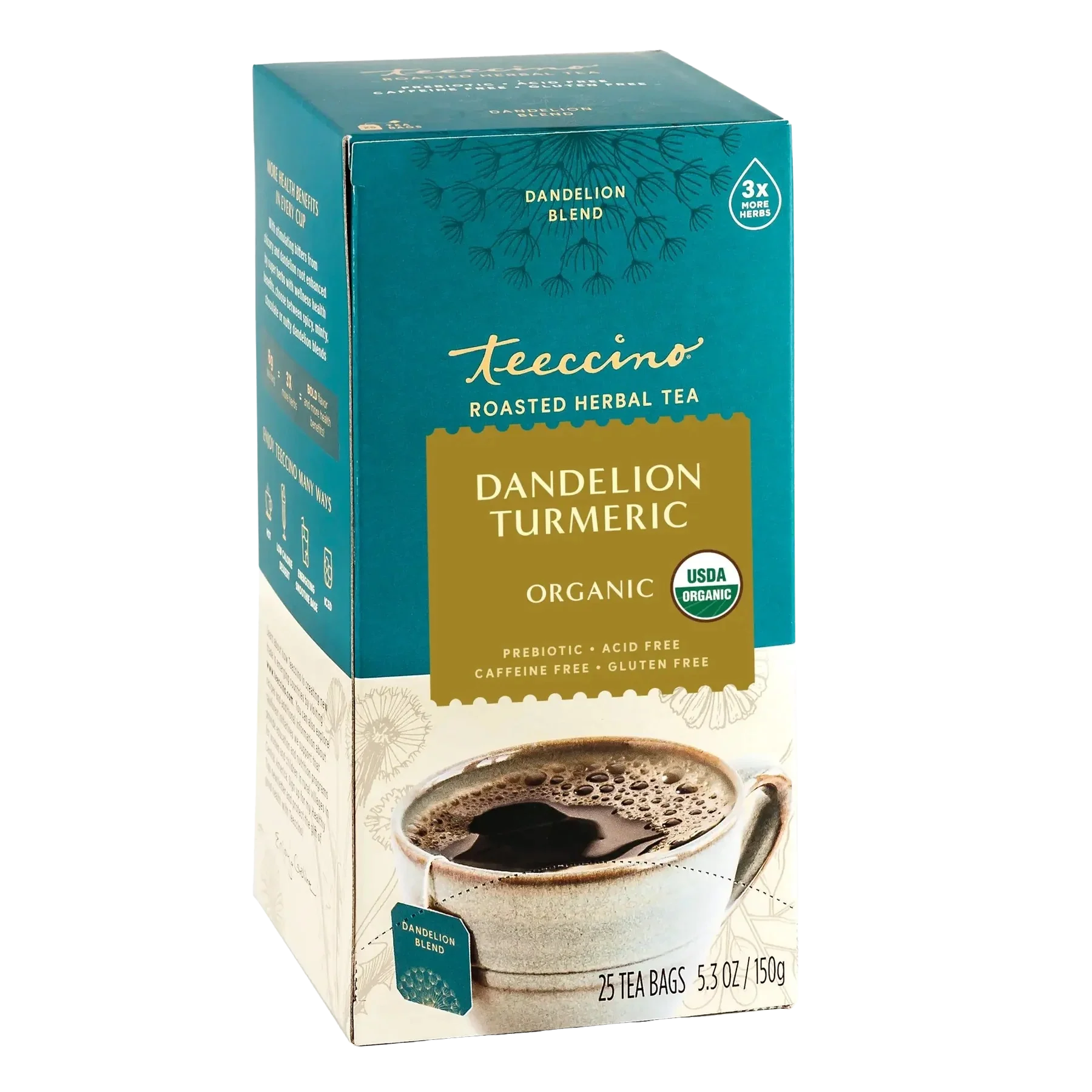 Dandelion Turmeric Roasted Herbal Tea