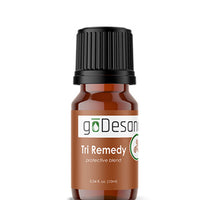 Tri Remedy Protective Essential Oil Blend - For Colds, Flu, Viruses