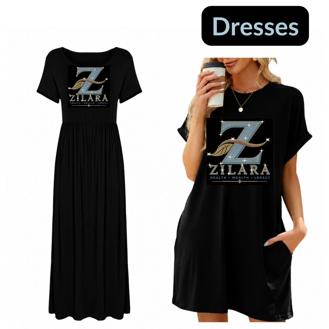 Zilara Rhinestone Apparel (See Video Below)