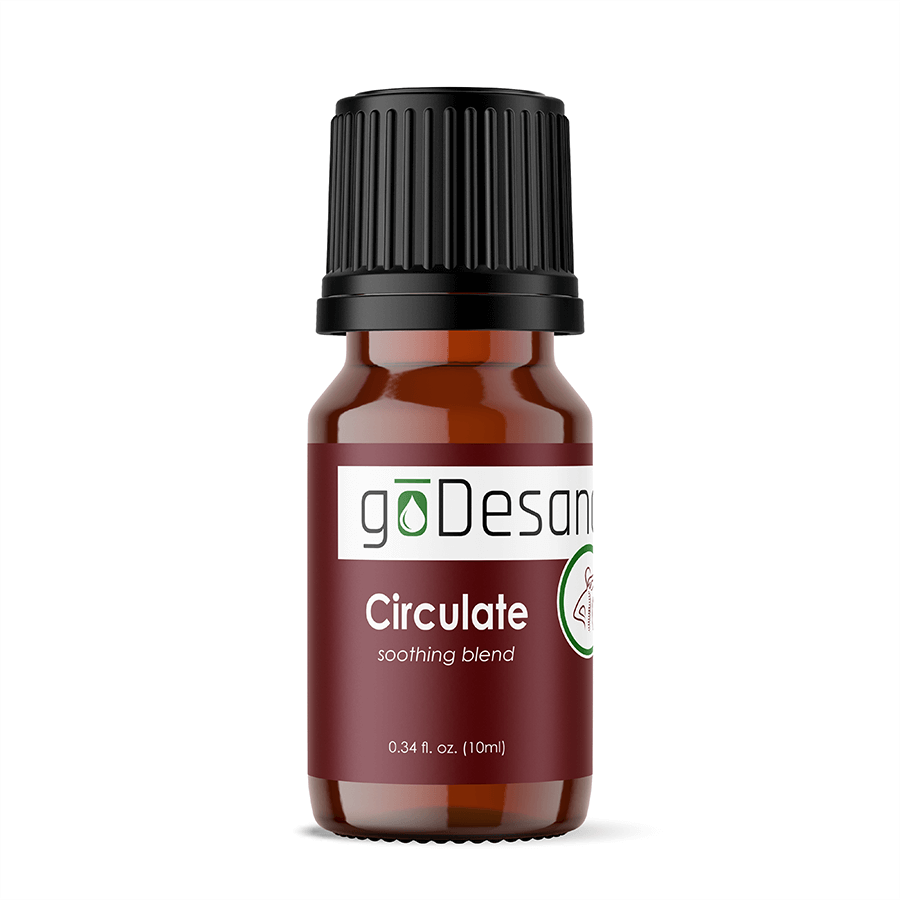 Circulate Soothing Essential Oil Blend - For Varicose Veins, Cellulite, Cystitis, Circulation
