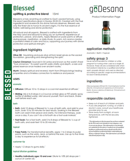 Blessed Anointing Oil - Biblical Recipe!