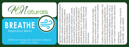 Breathe Respiratory Essential Oil Blend