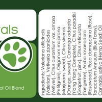 Calm For Pets Essential Oil Blend