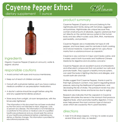 Cayenne Pepper - Supports Healthy Digestion and Circulation