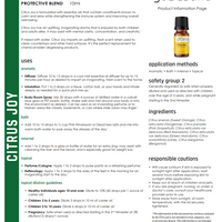 Citrus Joy Blend Essential Oil - Calming, Relaxing, Immune Building