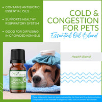 Cold & Congestion For Pets Essential Oil Blend