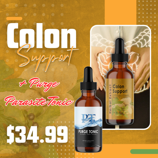 Colon Support + Purge Tonic Gut Health Support