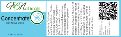 Concentrate Kids Focus Blend Essential Oil