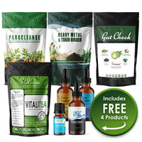 Deep Cleanse Wellness Kit - To Clear Parasites, Bind Toxins, and Improve Digestion