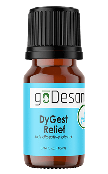 DyGest Relief Essential Oil Blend for Kids - For Indigestion, Nausea, Stomach Cramps, Food Poisoning