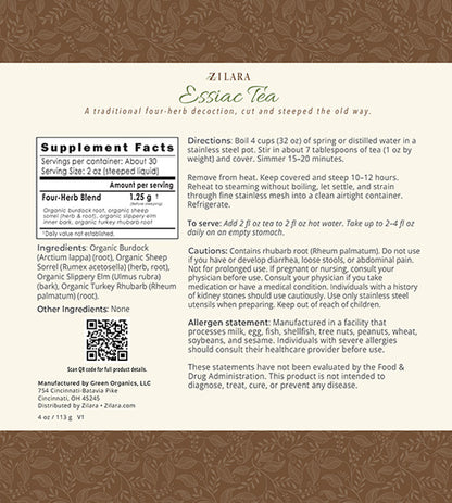 Essiac Tea - 30 Servings