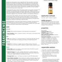 Frankincense Essential Oil