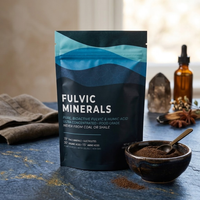 Fulvic Acid Mineral Liquid & Powder - Chelates Heavy Metals, 70+ Minerals & Electrolytes (Lasts 3-4 Months)