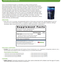 Fulvic Acid Mineral Liquid & Powder - Chelates Heavy Metals, 70+ Minerals & Electrolytes (Lasts 3-4 Months)