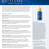 Glorious Divine Facial Serum with Plant Peptides