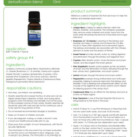Kidneys and Bladder Detoxification Essential Oil Blend