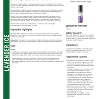 Lavender Ice Soothing Essential Oil Blend for Migraines and Headaches
