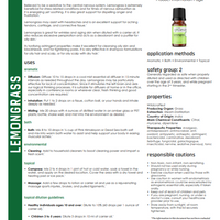 Lemongrass Essential Oil
