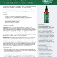Mane Glo Revitalizing Hair and Scalp Serum