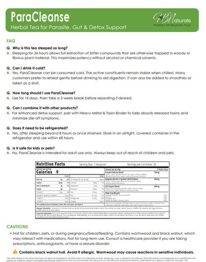Heavy Metal & Toxin Binder - 60 Servings