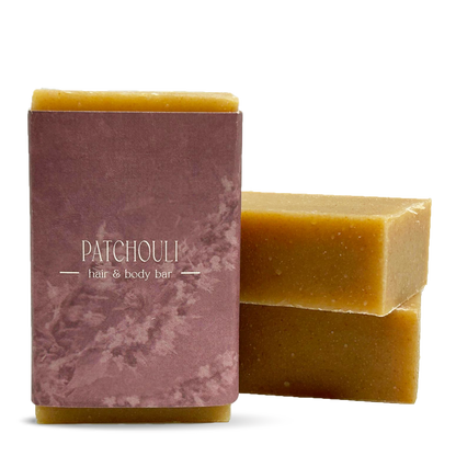 Luxury Organic Hair & Body Bars - 6 Types. Lasts a full month!