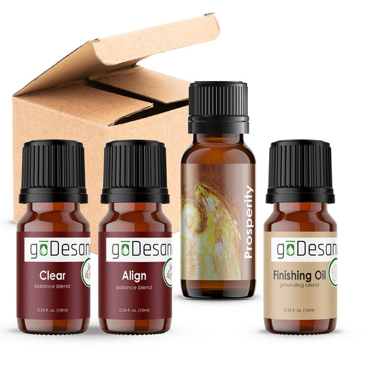 Prosperity Challenge Essential Oil Gift Box + FREE Prosperity & Finishing Oil