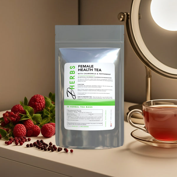 Female Health Tea - Great for Menstrual Cramps, and Irregular Periods