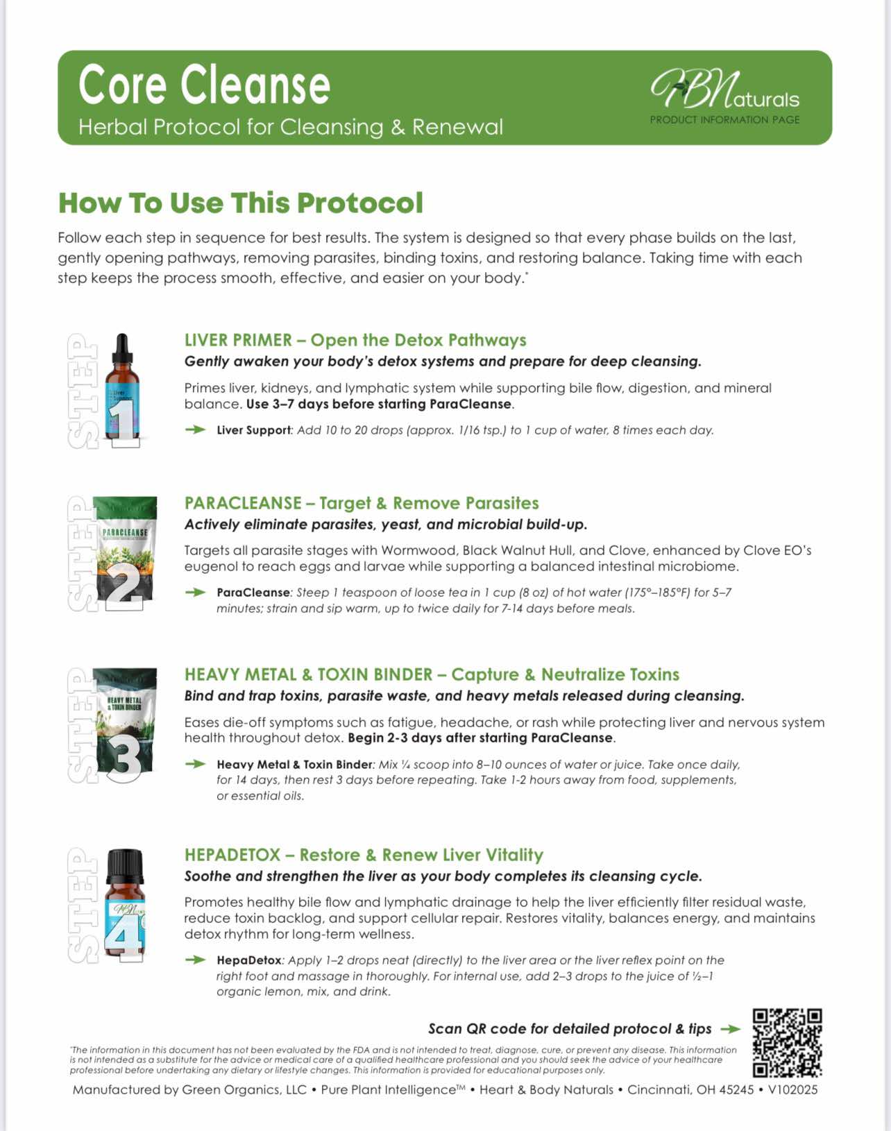 ParaCleanse All-Natural Parasite and Toxin Support - 30 Servings