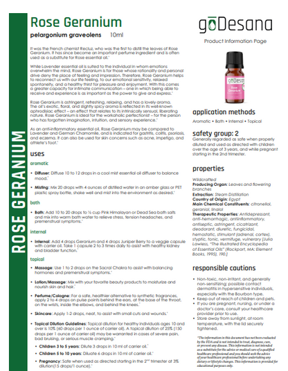 Rose Geranium Essential Oil