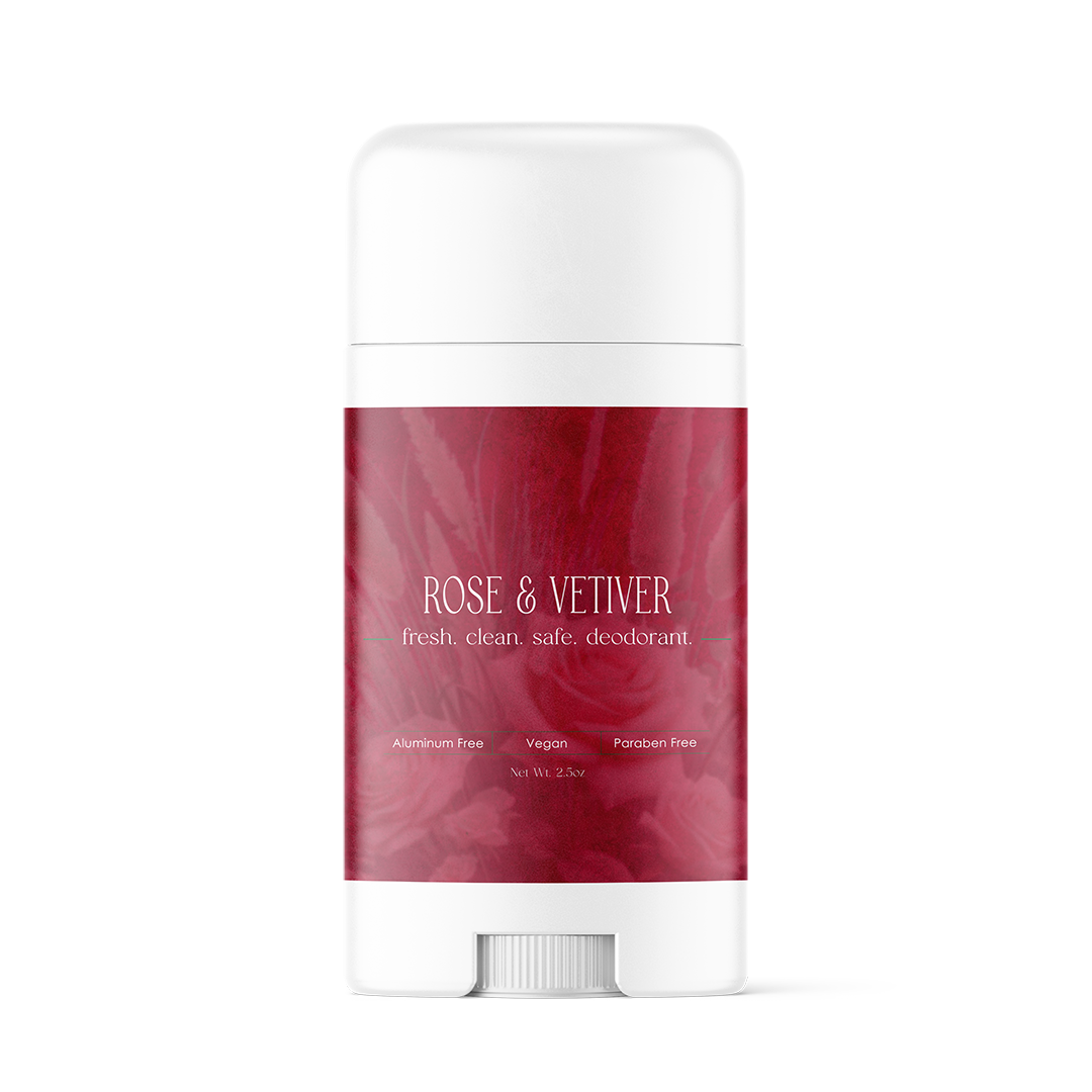 Aluminum-Free Deodorant | Organic & Vegan | Paraben, Phthalate Free | Detoxes Lymph Nodes