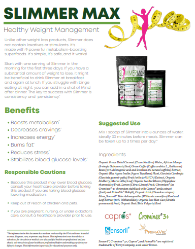 Slimmer Get Snatched Weight Loss Juice - Gallon Size