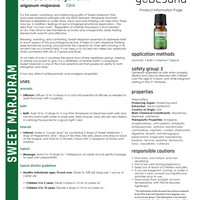 Sweet Marjoram Relaxing Essential Oil