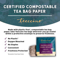 Dandelion Dark Roast Herbal Tea