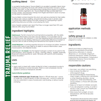 Trauma Relief Soothing Essential Oil Blend