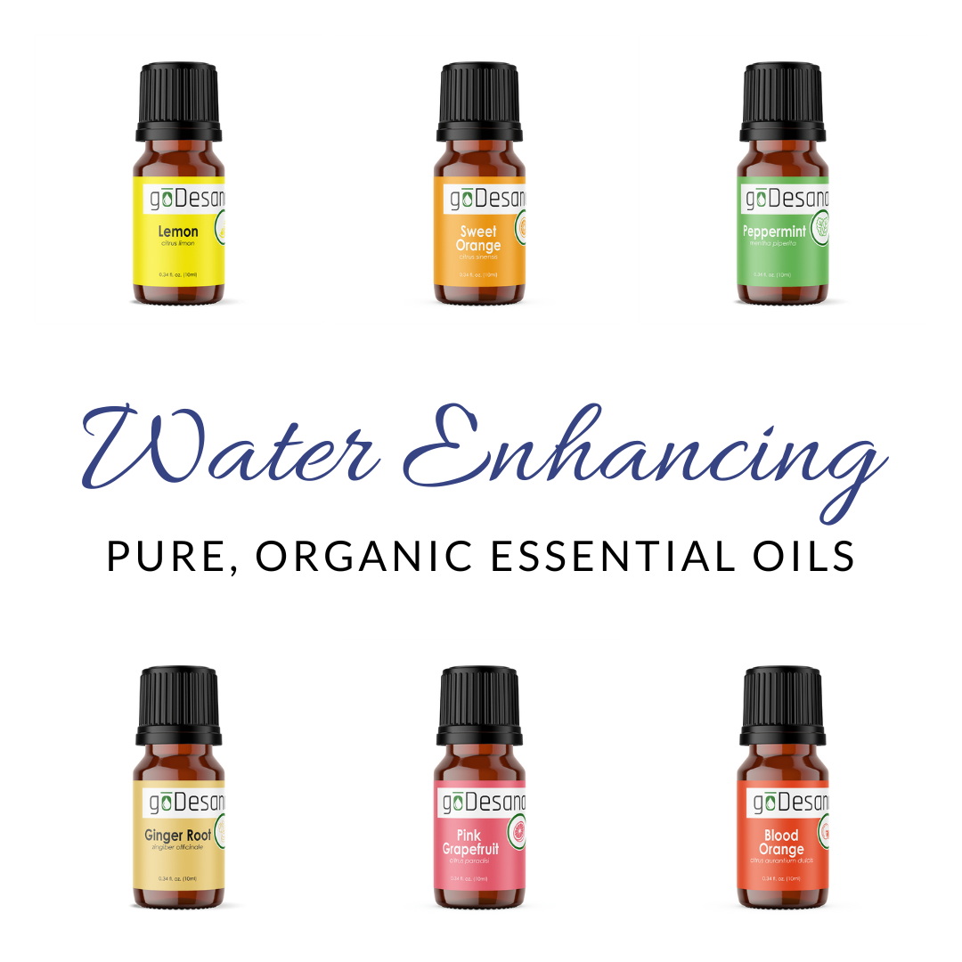 Water Enhancing Organic Essential Oils - Pure and Unrefined!