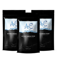 Activated Charcoal Powder Trio