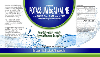 Potassium beAlkaline Biomineral - Nervous and Cardiovascular System Support