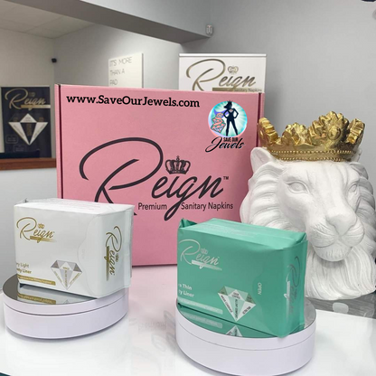 Reign Premium Sanitary Napkins and Panty Liners (Plant-Based and Non-Toxic) - Subscribe & Save!